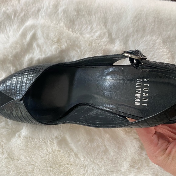 Stewart Weitzman peep toe heels - Picture 6 of 9